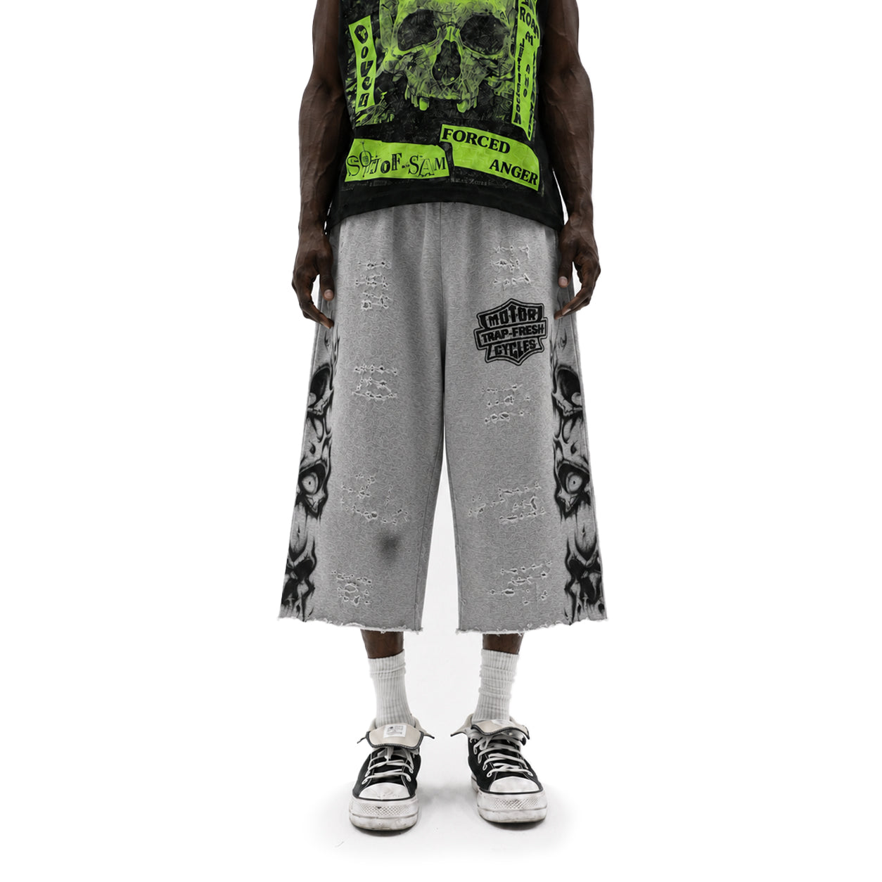 TrapFresh Ghost Jogger Shorts