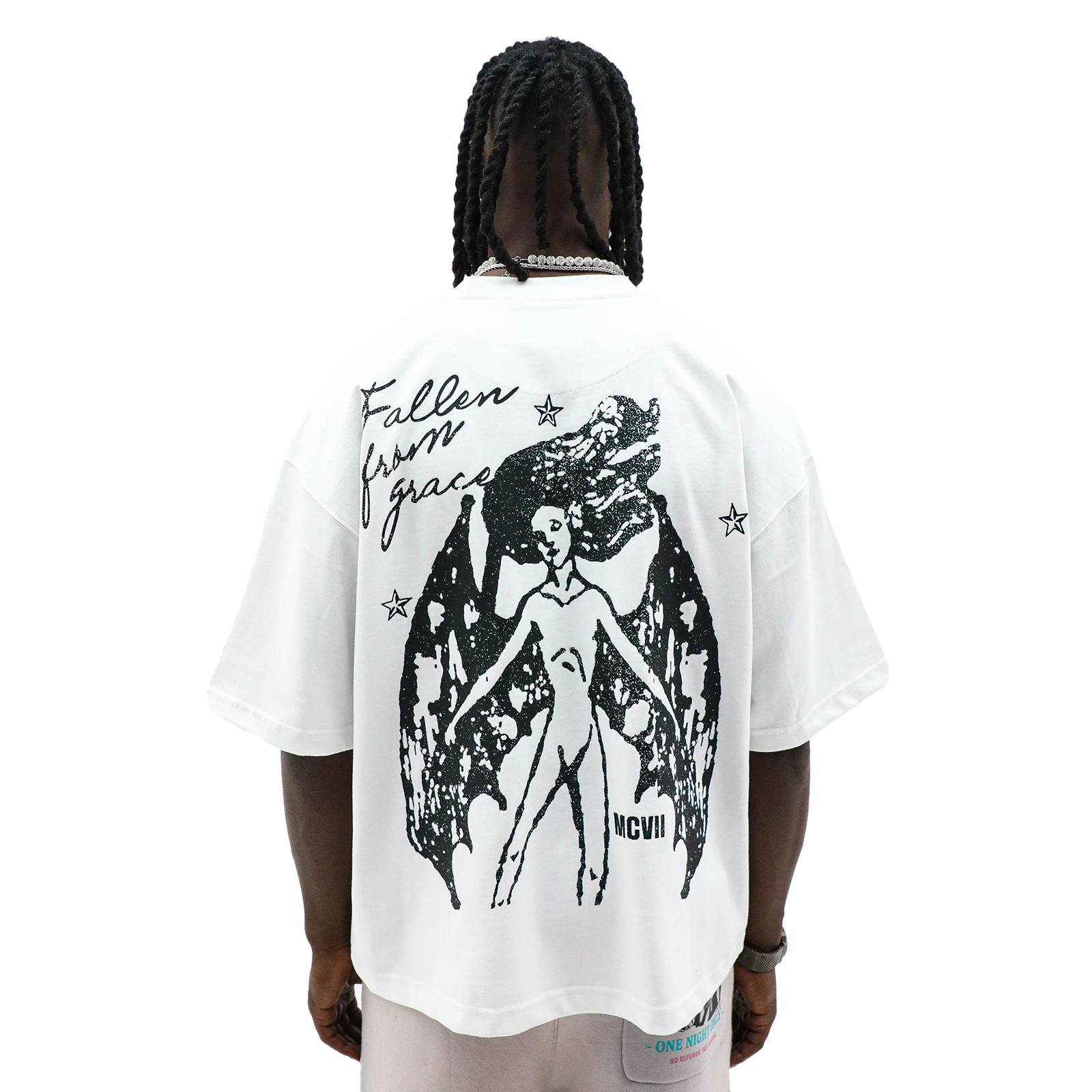 Fallen Demon figure by HeightsDistrict with intricate details and dark, gothic design in a dramatic pose.