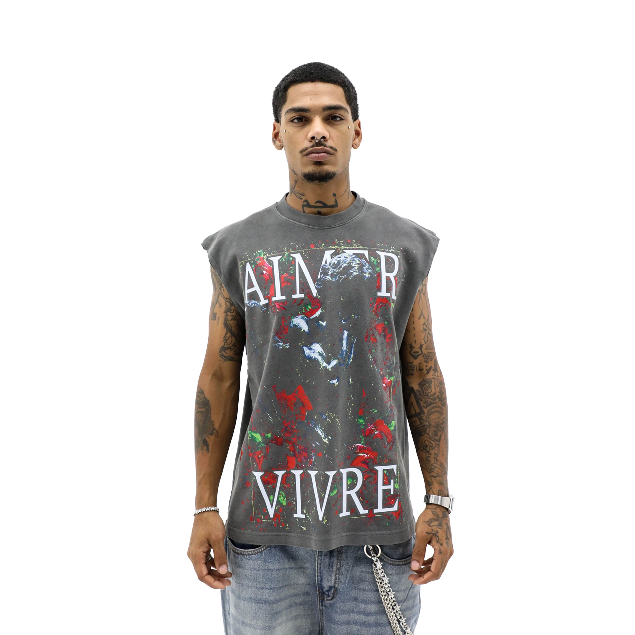Eros & Roses Rhinestone Tee