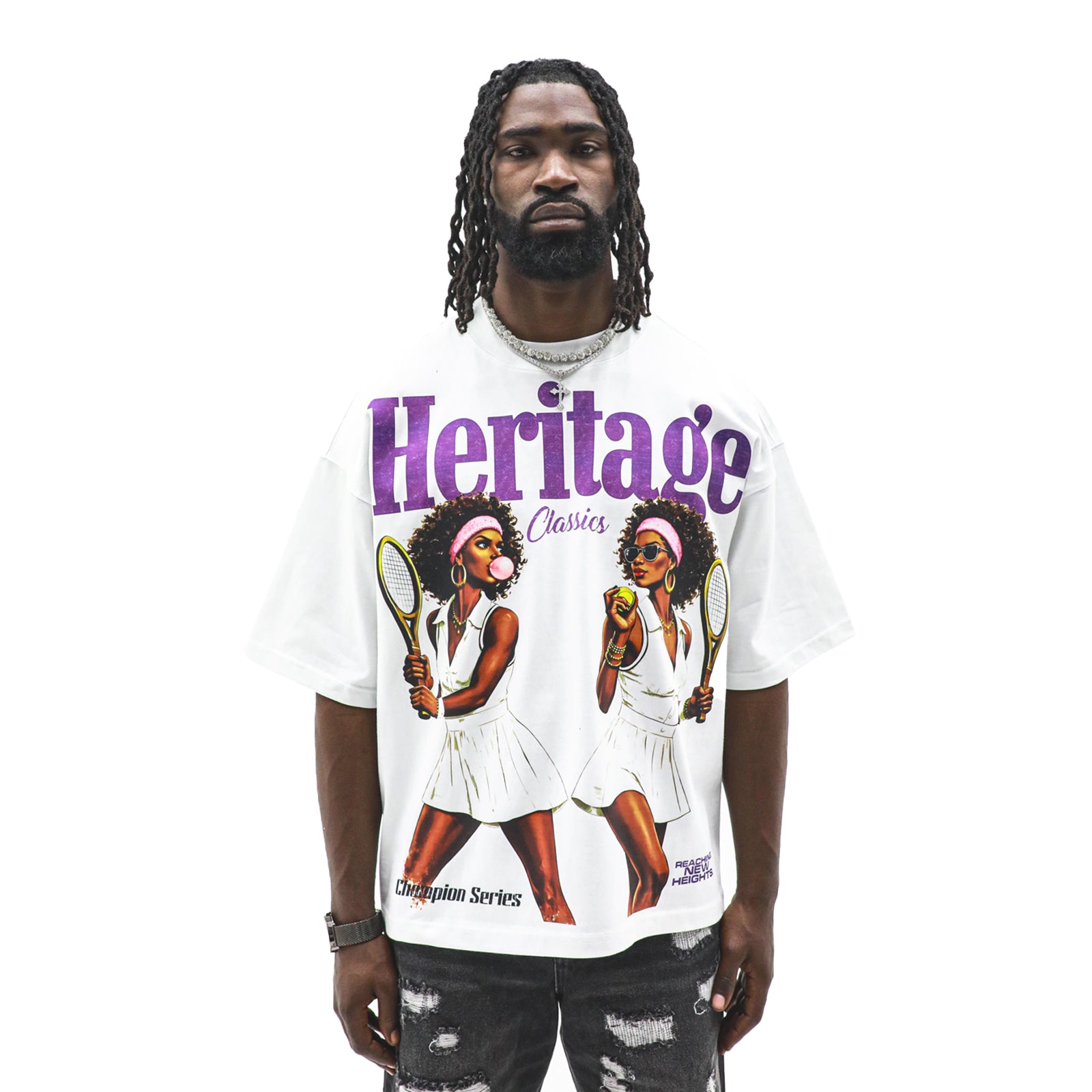 Heritage Ladies Court shoes by HeightsDistrict, stylish black footwear with a sleek design and comfortable fit.