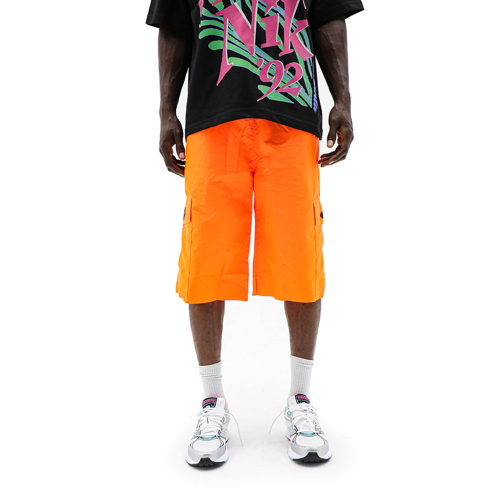 Neon Parachute Cargo Short