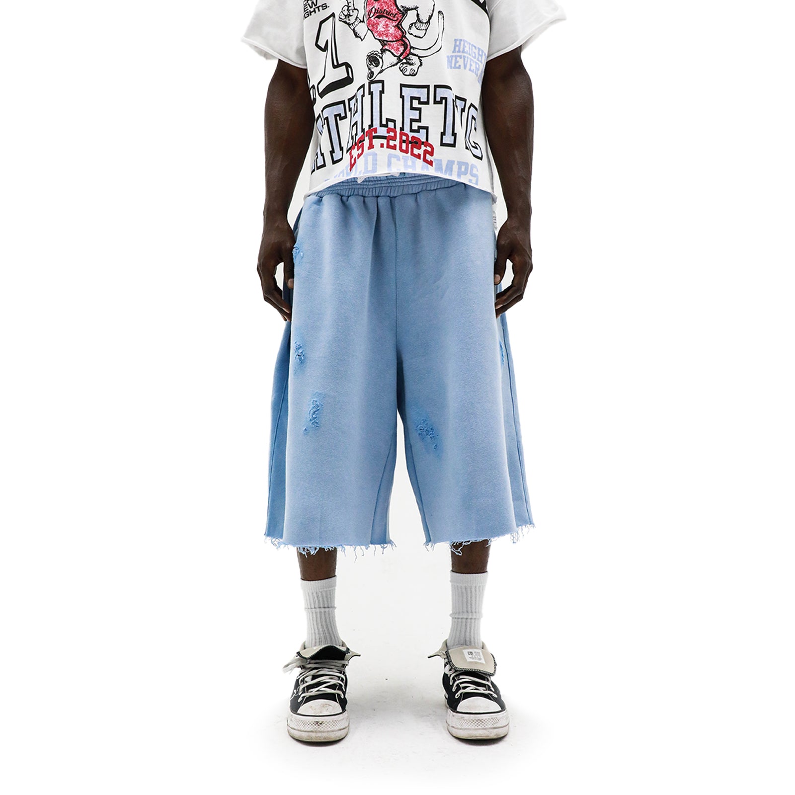 District Wide-Leg Short