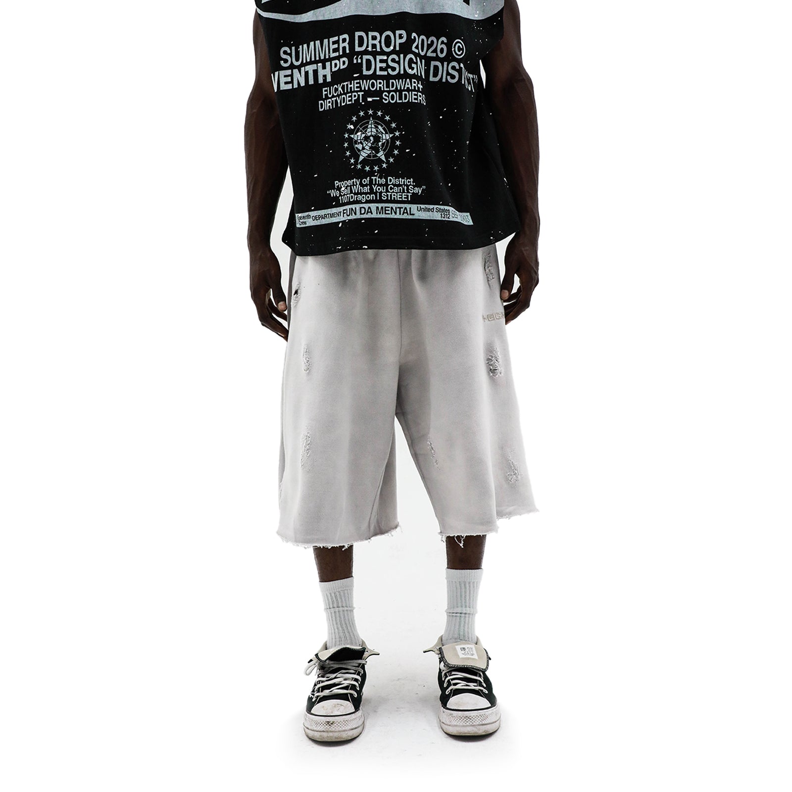 District Wide-Leg Short
