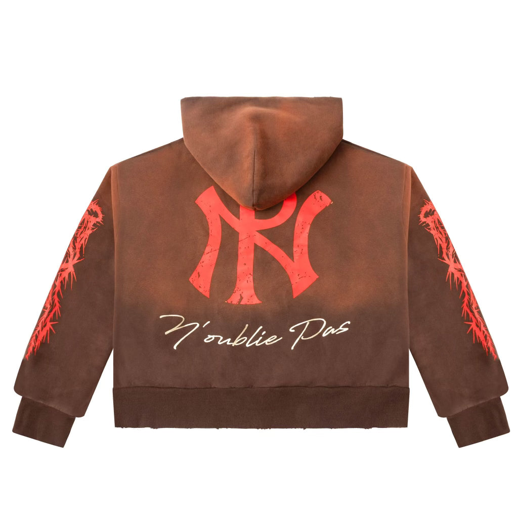 Brown NP Hoodie