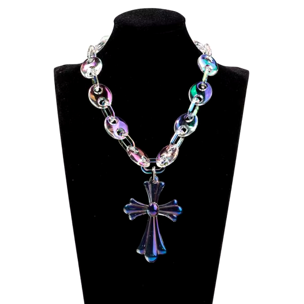 Laser Cross Necklace
