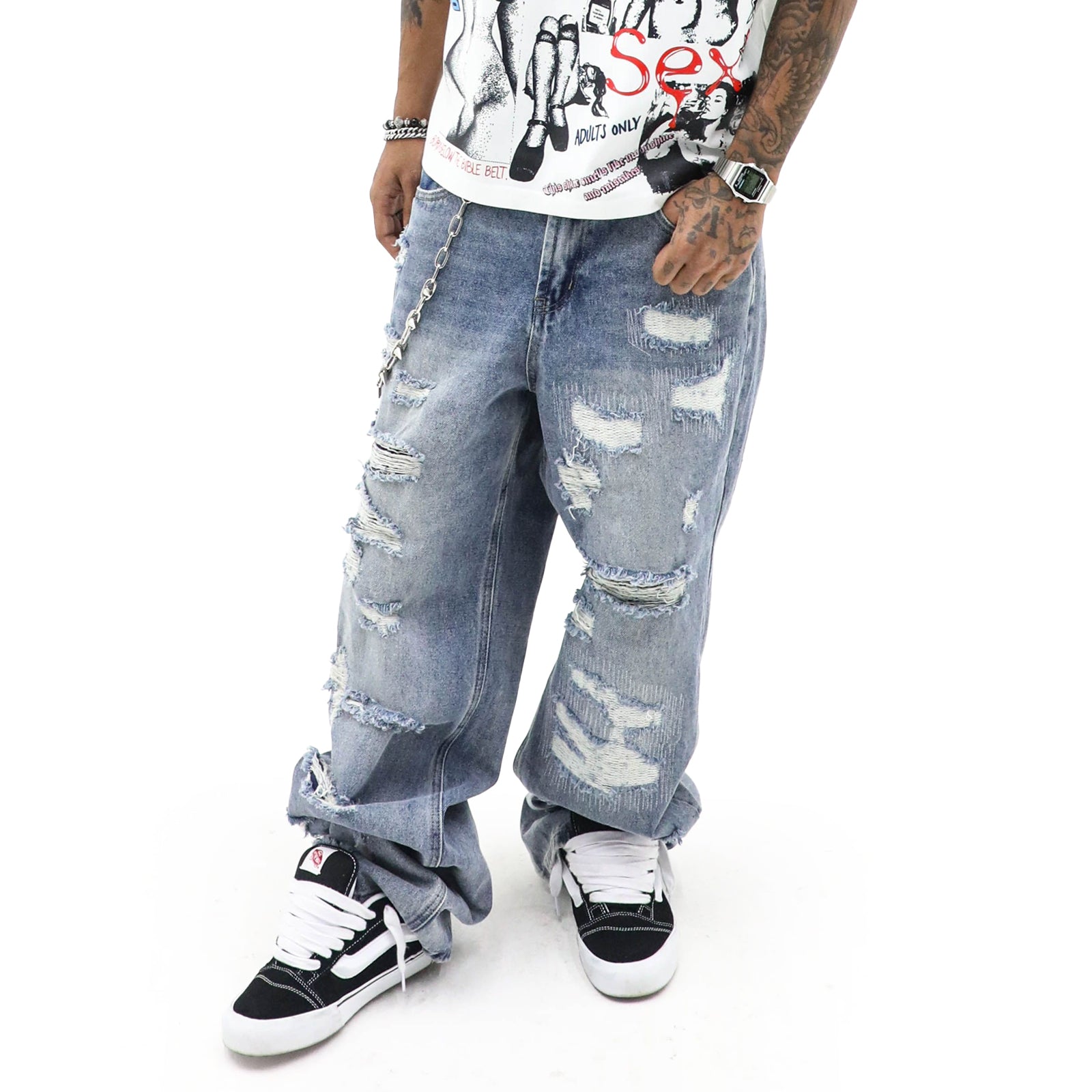 Wide Leg Heavyweight Denim