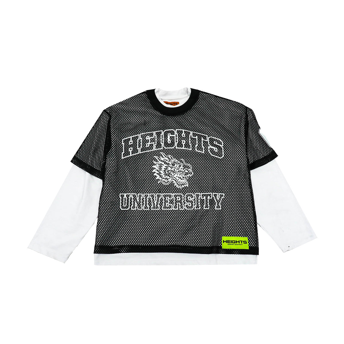 Heights University Mesh Jersey front flat lay