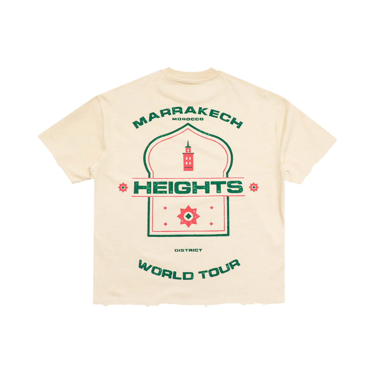 Marrakech Resort Tee — back flat
