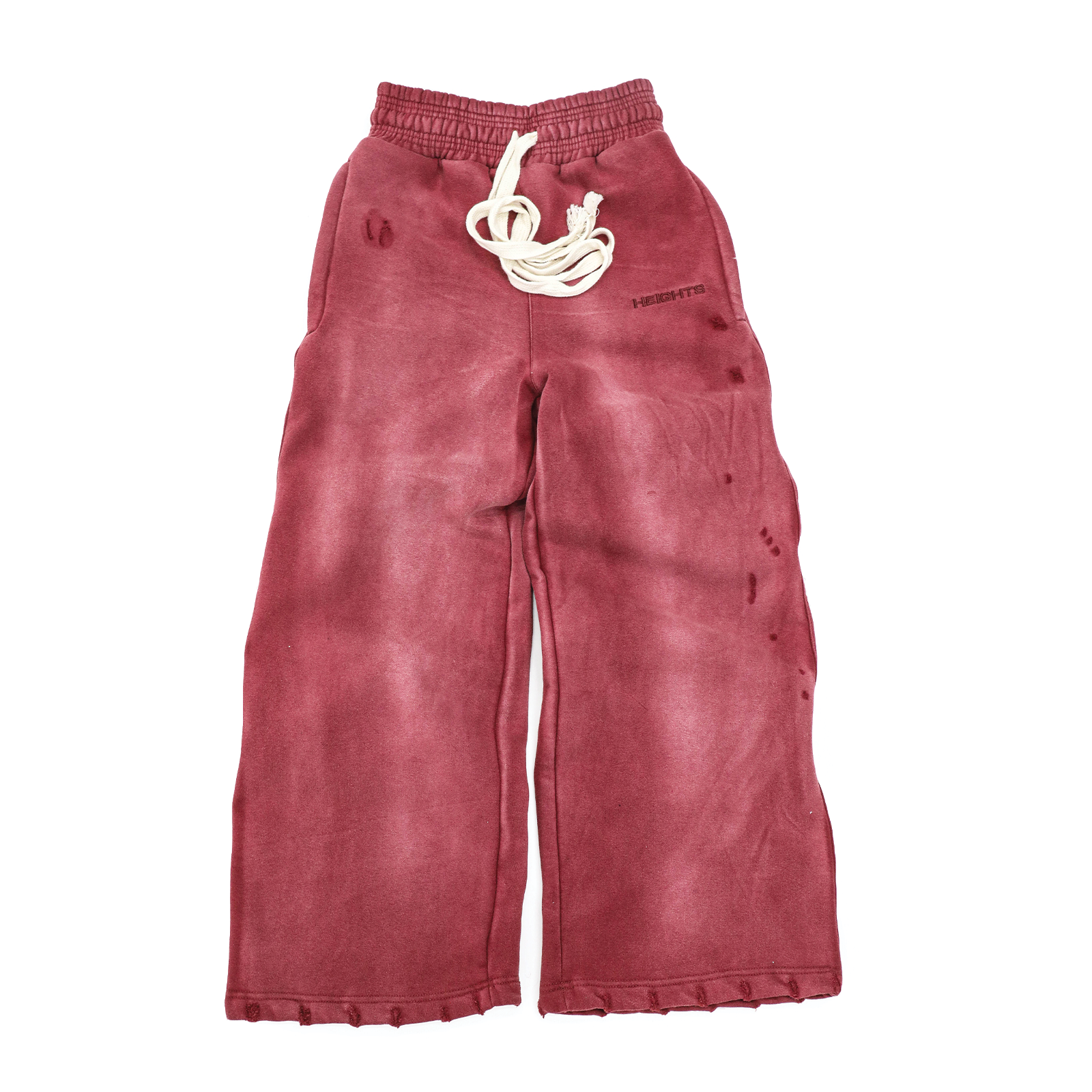 HeightsDistrict Essential Fleece Flares 2.0 pants in cozy fleece fabric, featuring a flared leg design and comfortable fit.