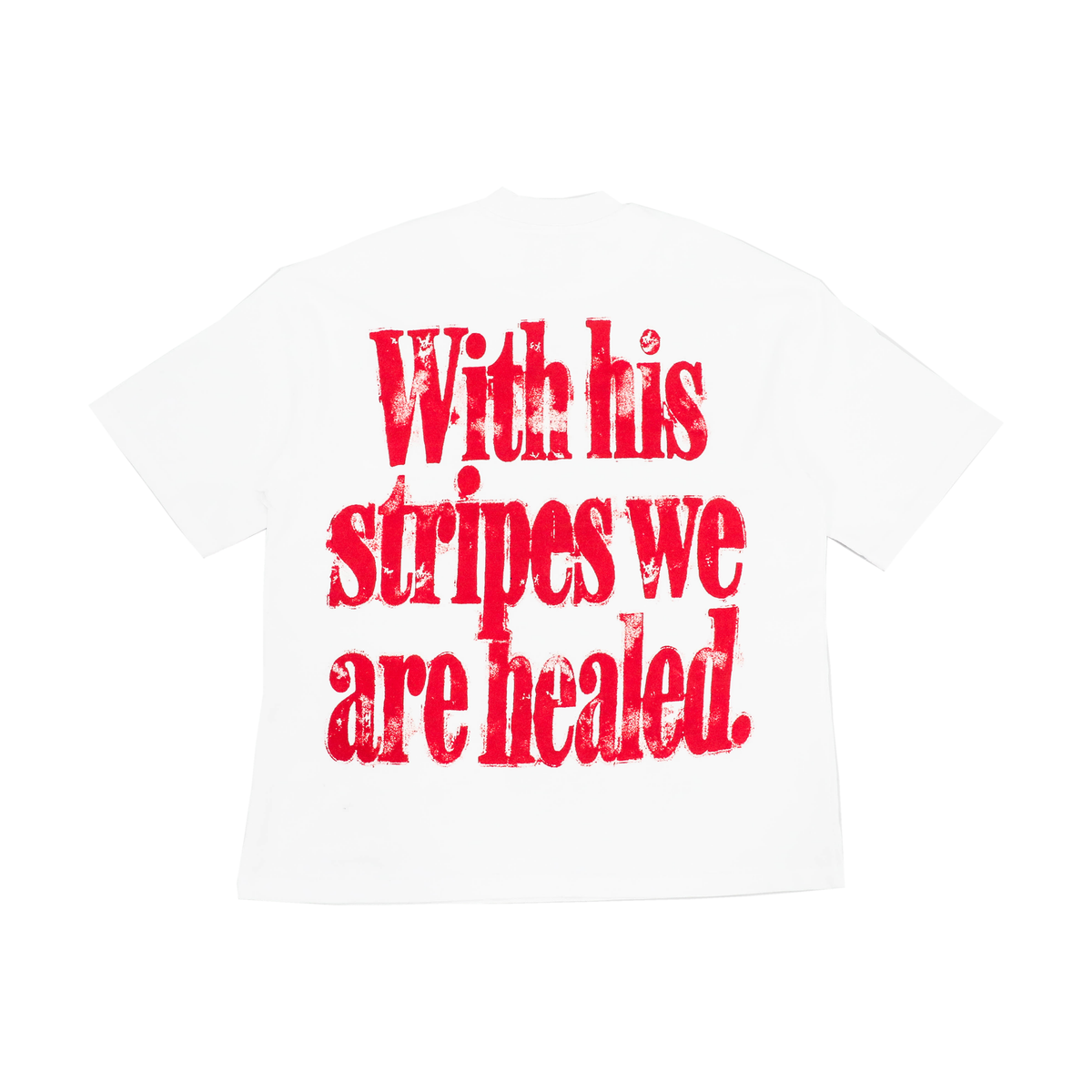 With His Stripes