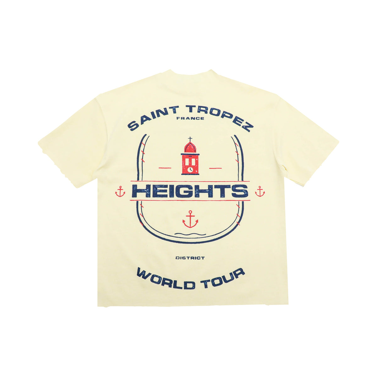 Saint Tropez Resort Tee — back flat