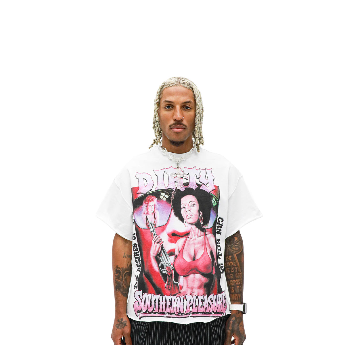 Southern Pleasure T-shirt modeled front