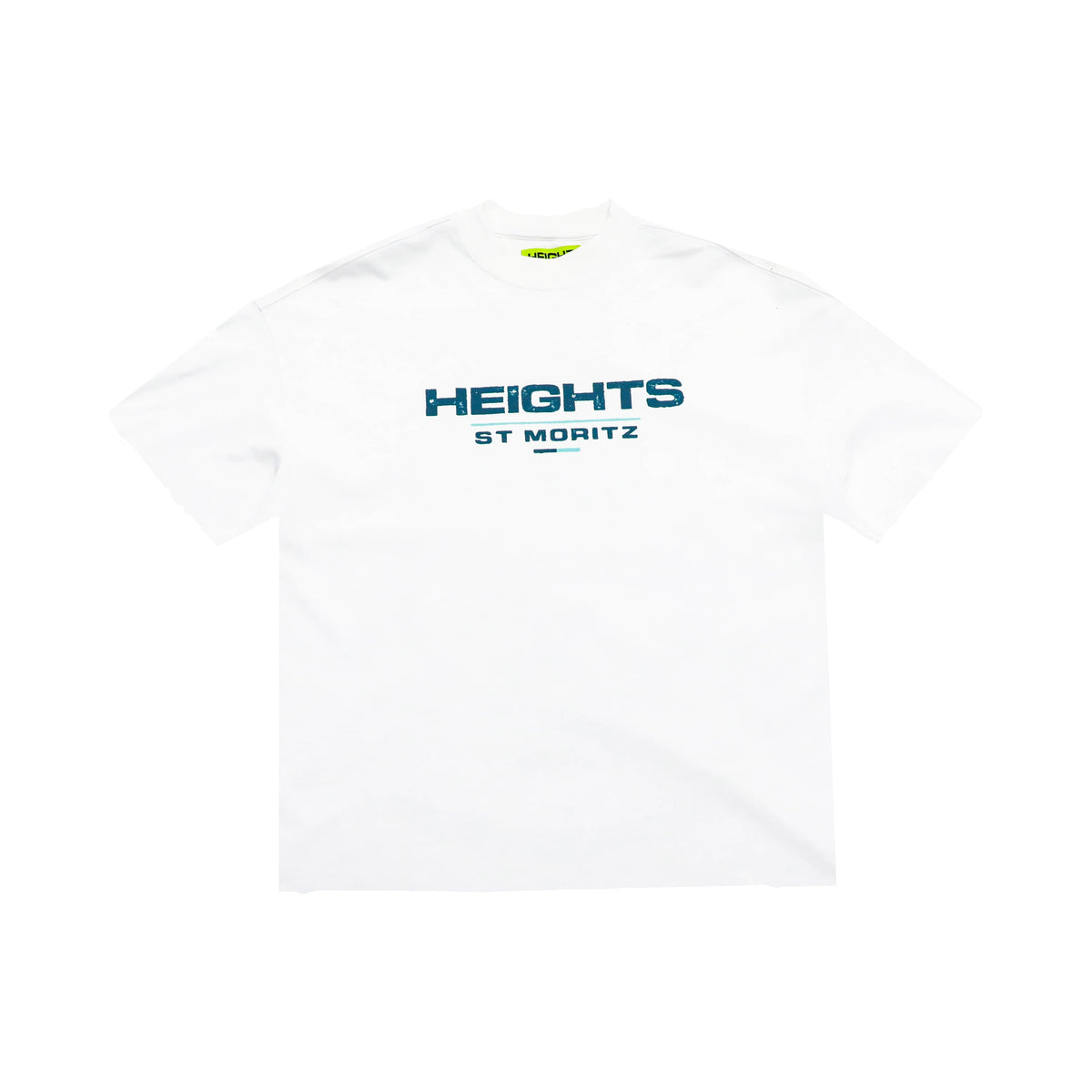 St. Moritz Resort Tee — front flat