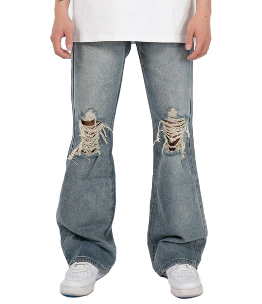 Distressed Baggy Jean