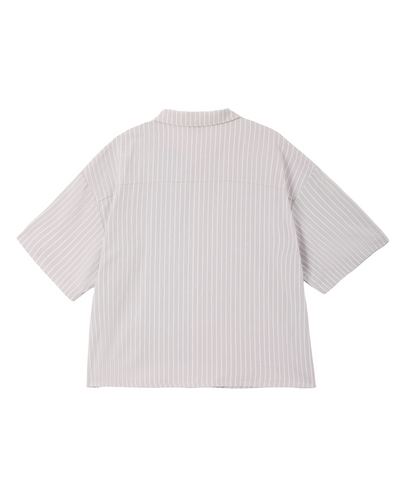 Half & Half Button Up