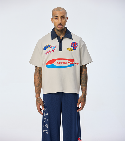 Patch Polo Shirt