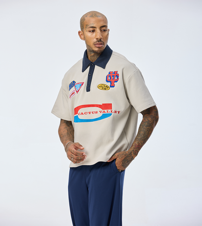 Patch Polo Shirt