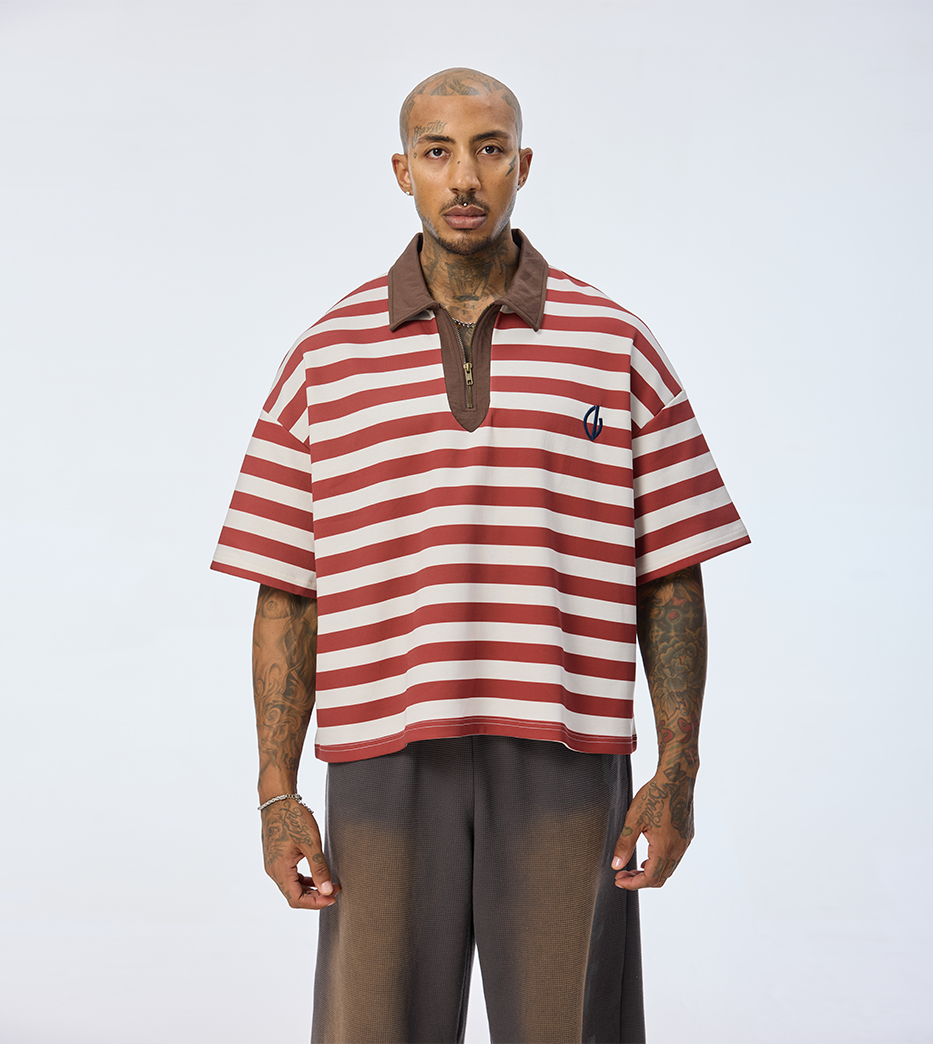 CV and Stripes Polo