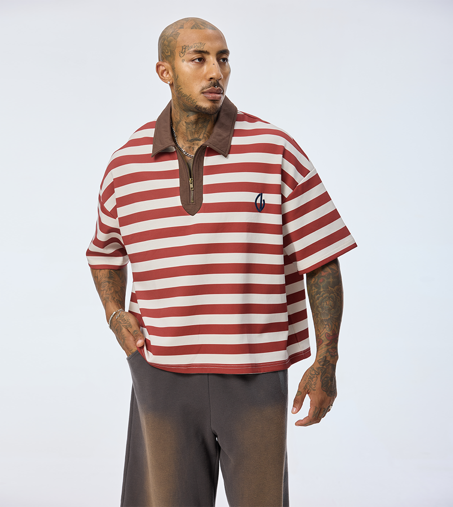 CV and Stripes Polo
