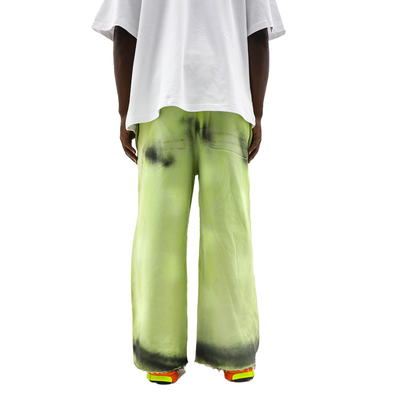 For Those Who Want More dye neon yellow tee detail