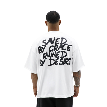 Dirty Souf Dirty Dept GraceRuin graphic t-shirt featuring dark, edgy artwork on a black fabric.