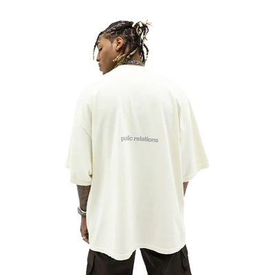 HeightsDistrict Jerry Jerry T-shirt featuring a casual fit with graphic design on the front, in black fabric.