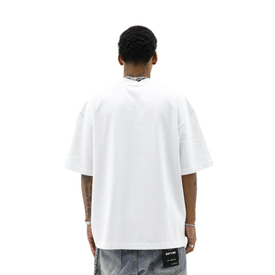Heritage Ski 32' T-shirt by HeightsDistrict featuring a stylish ski-themed graphic on soft cotton fabric.