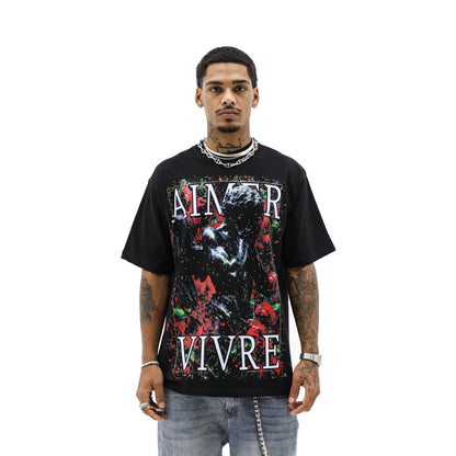 Eros & Roses Rhinestone Tee