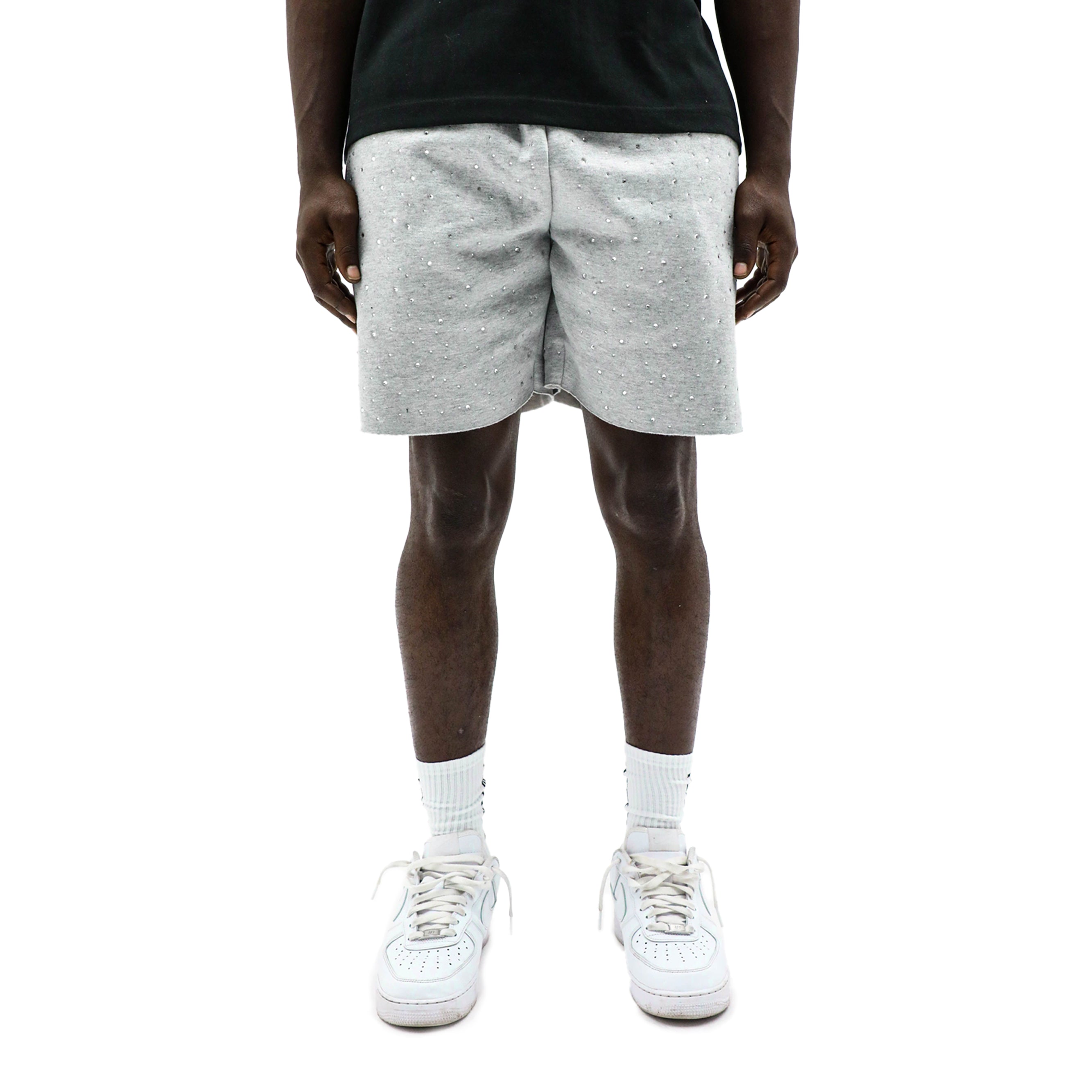Rhinestone Sweat Short