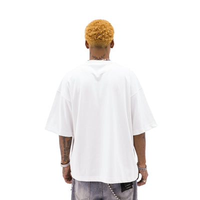 Heritage Classics Liberty City T-shirt featuring a street scene graphic on a casual cotton shirt.
