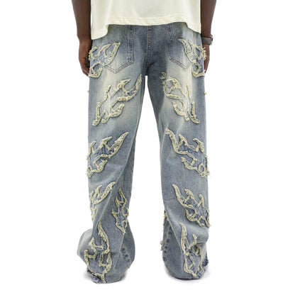Inferno Distressed Denim