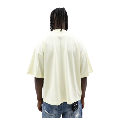 Black Don't Chase T-shirt by HeightsDistrict featuring bold white text and a casual fit.