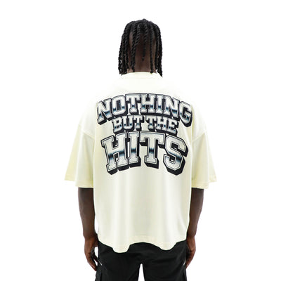 Heritage Classics "Only The Hits" T-shirt featuring bold graphic design on a black cotton t-shirt.