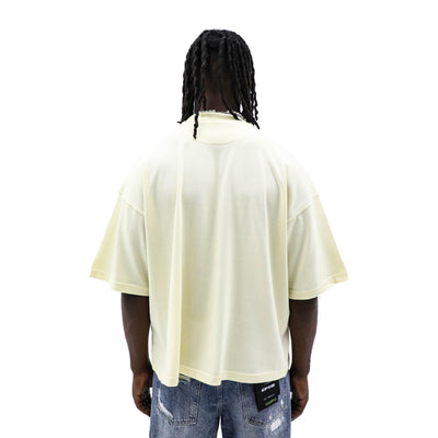 Black "Built Different" T-shirt by Dirty Souf with bold white text on the front, displayed flat on a white background.