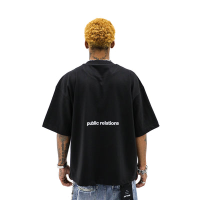 HeightsDistrict Virgil Staple T-shirt featuring a classic design with a comfortable fit and casual style.
