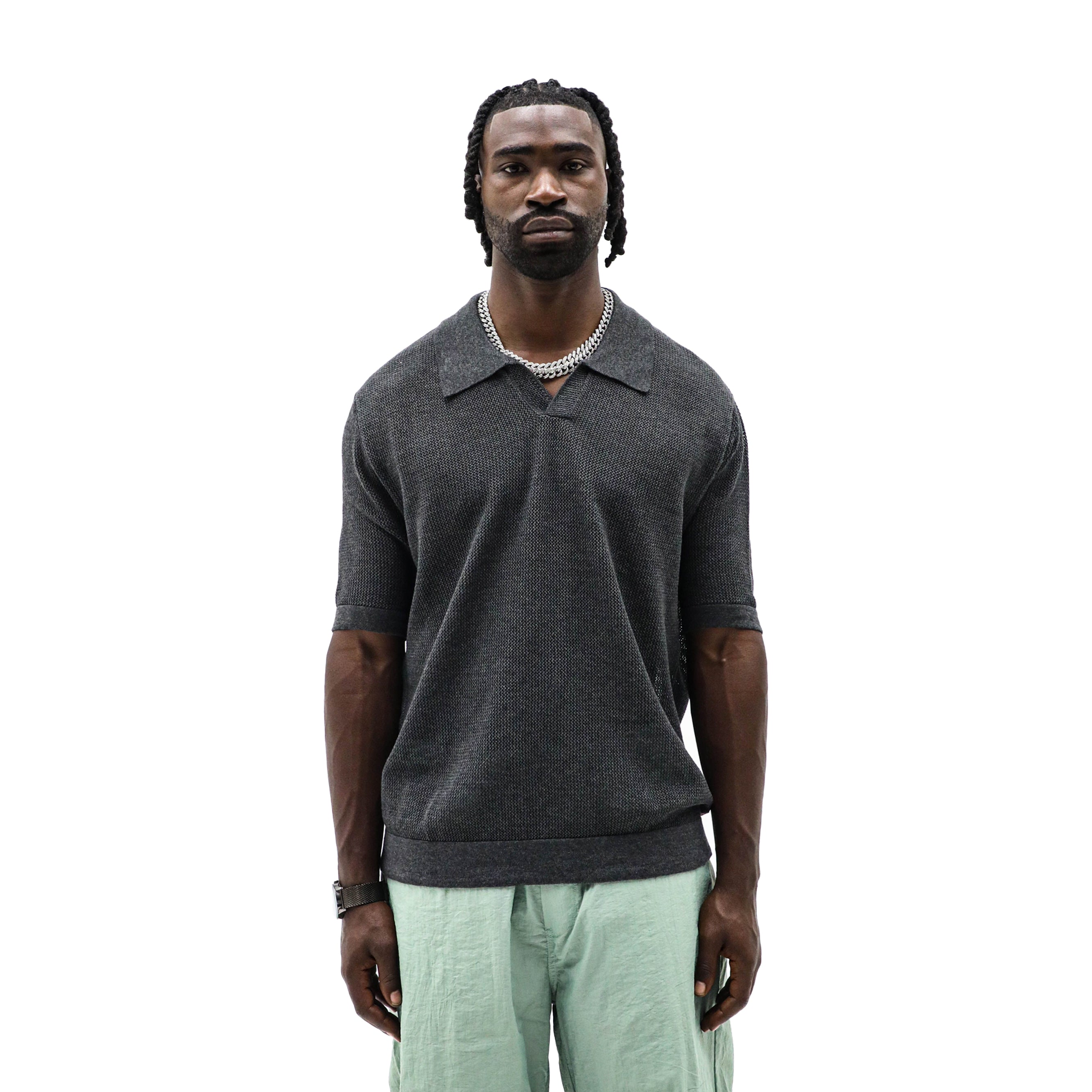 Black Island Polo Collar