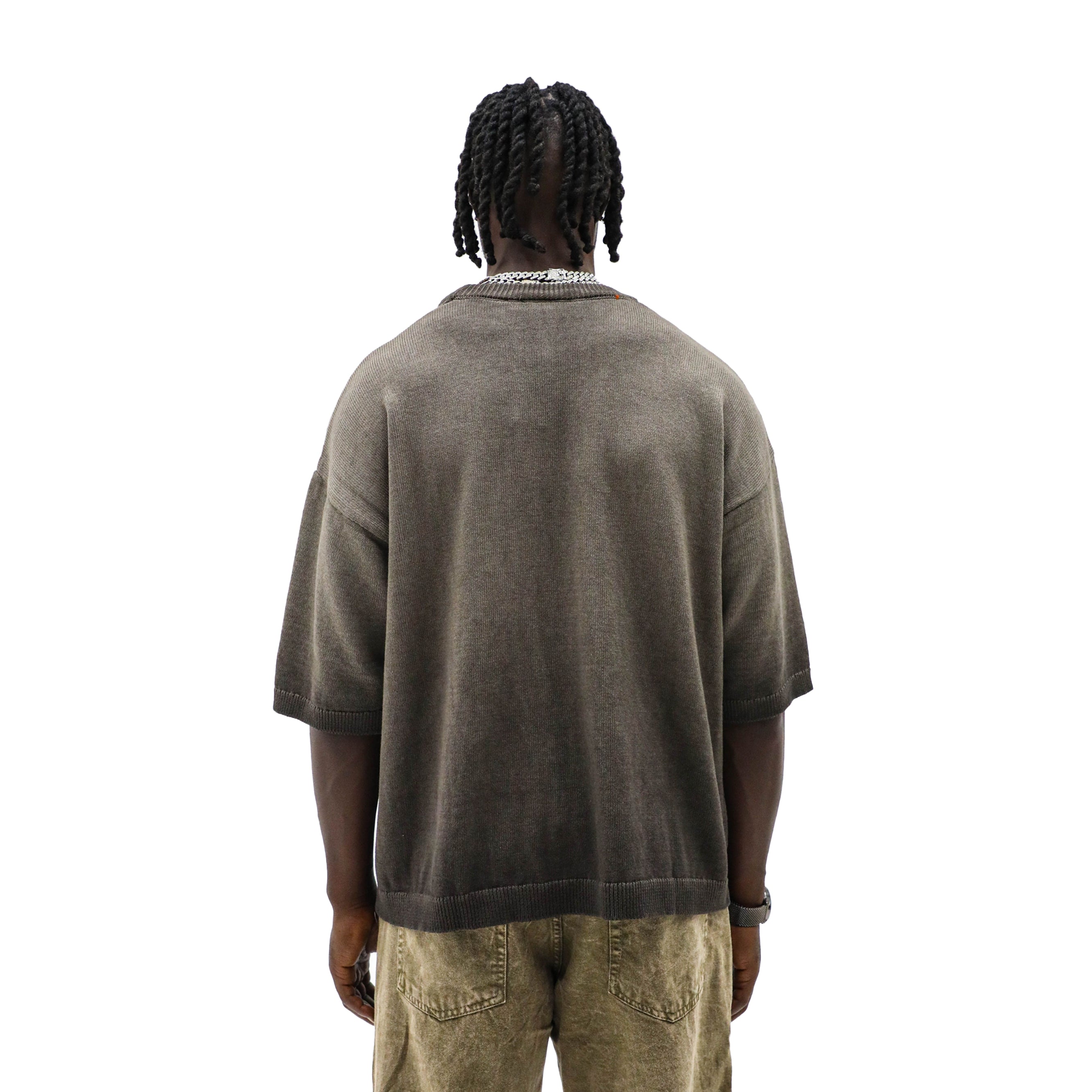 Black Island Khaki Knit