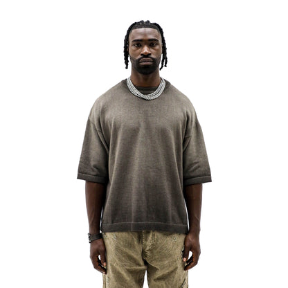 Black Island Khaki Knit