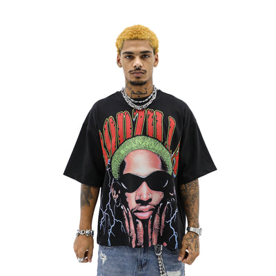 Public Relations Rodzilla action figure with detailed design and vibrant colors, posed standing against a neutral background.