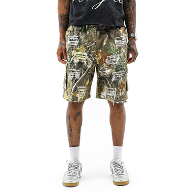 Camo Cargo Shorts