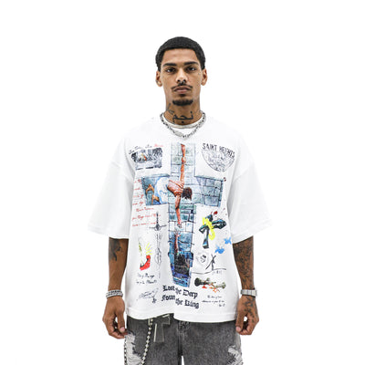 Lost In The Deep T-shirt by HeightsDistrict featuring ocean-inspired design on a comfortable cotton fabric.