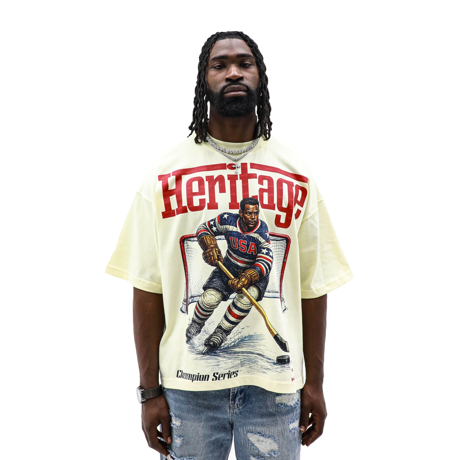 Heritage Ice Guardian by HeightsDistrict, close-up of the insulated ice storage container with textured exterior and secure lid.