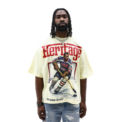 Heritage Ice Guardian by HeightsDistrict, close-up of the insulated ice storage container with textured exterior and secure lid.