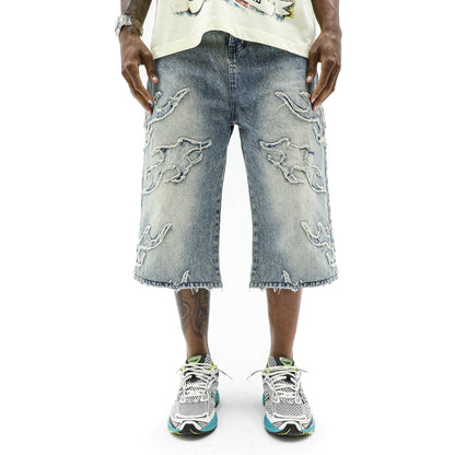 Enferno Denim Shorts