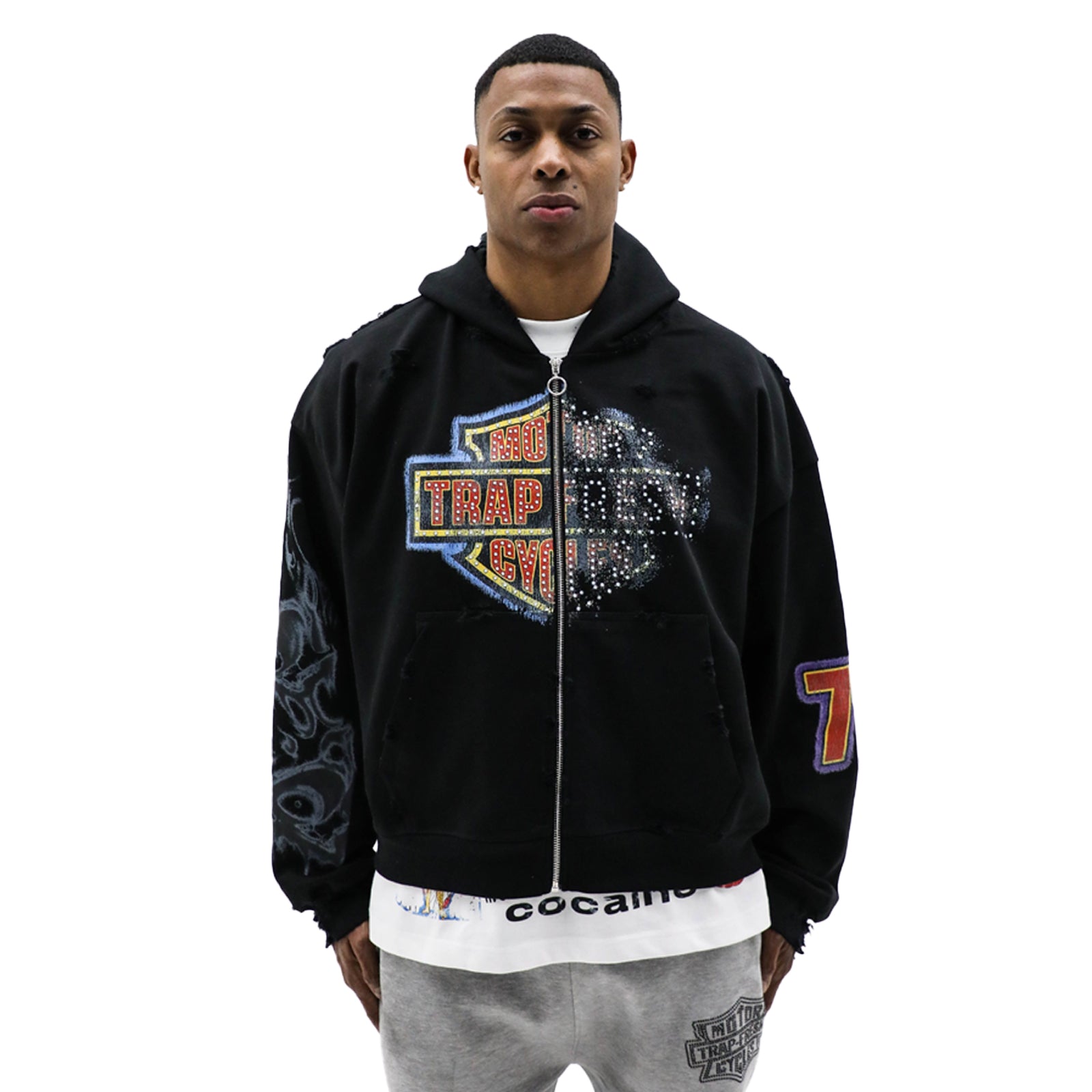TrapFresh Ghost Hoodie