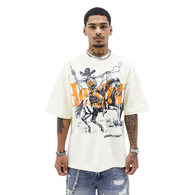 HeightsDistrict The District T-shirt featuring a stylish design, displayed on a plain background.