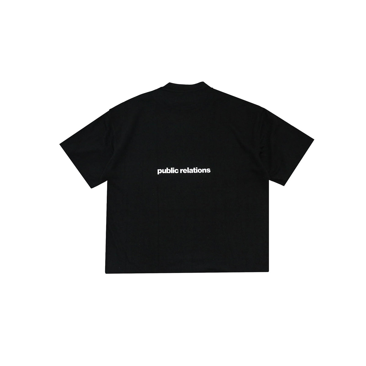 Call Me Baby T-shirt back flat lay