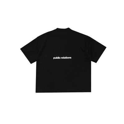 Call Me Baby T-shirt back flat lay
