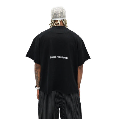 Call Me Baby T-shirt modeled back