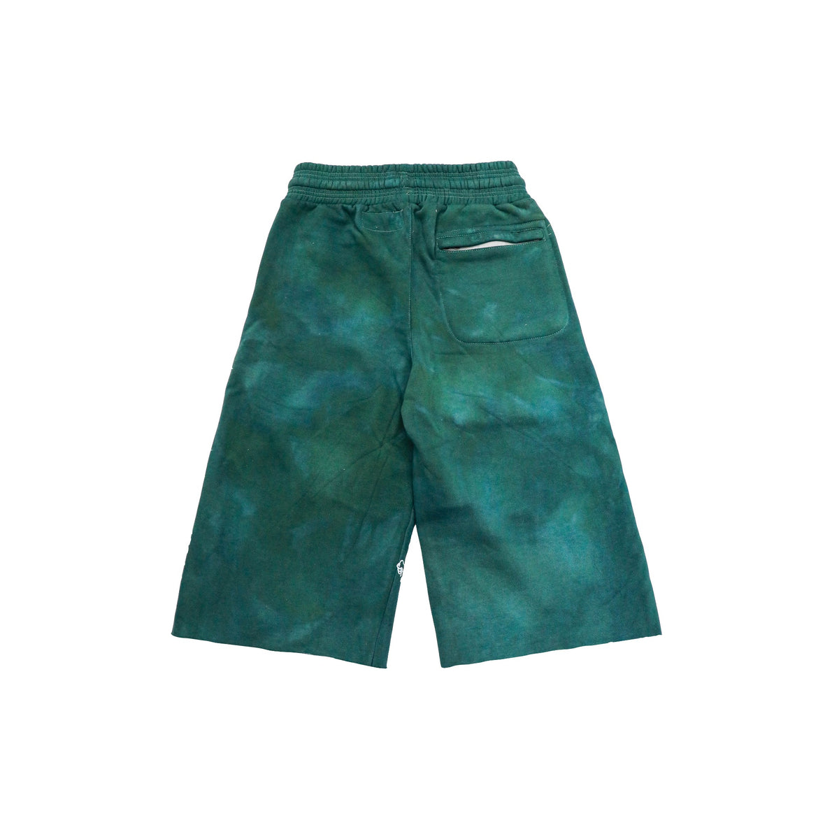 Dirty Souf Forest Green Short — back flat lay